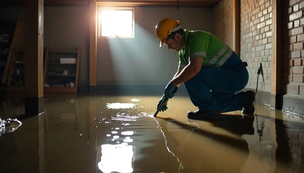 Professional water damage restoration services in Peggy, TX
